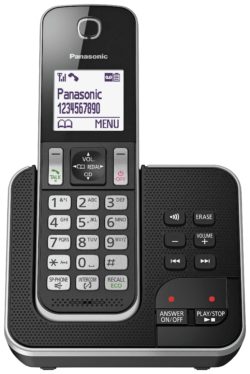 Panasonic - KXTGD320 - Cordless Telephone & Answer Mc-Single